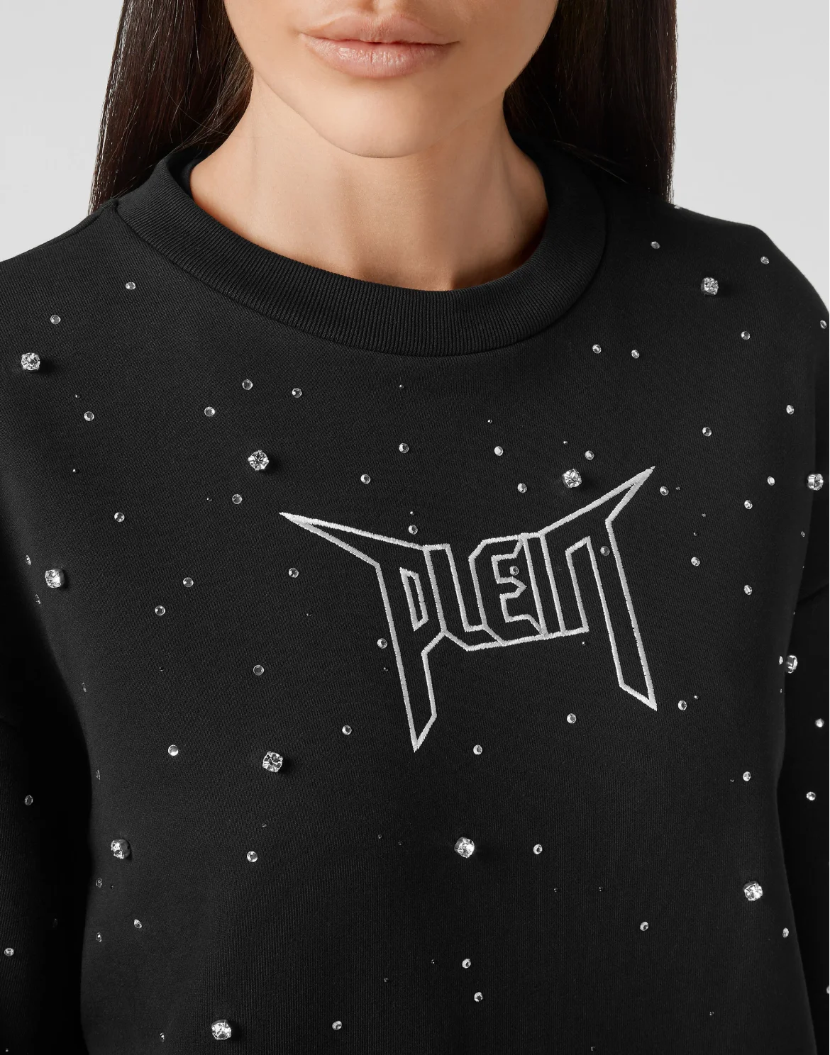 Sweatshirt LS Iconic Plein, цвет: Черный