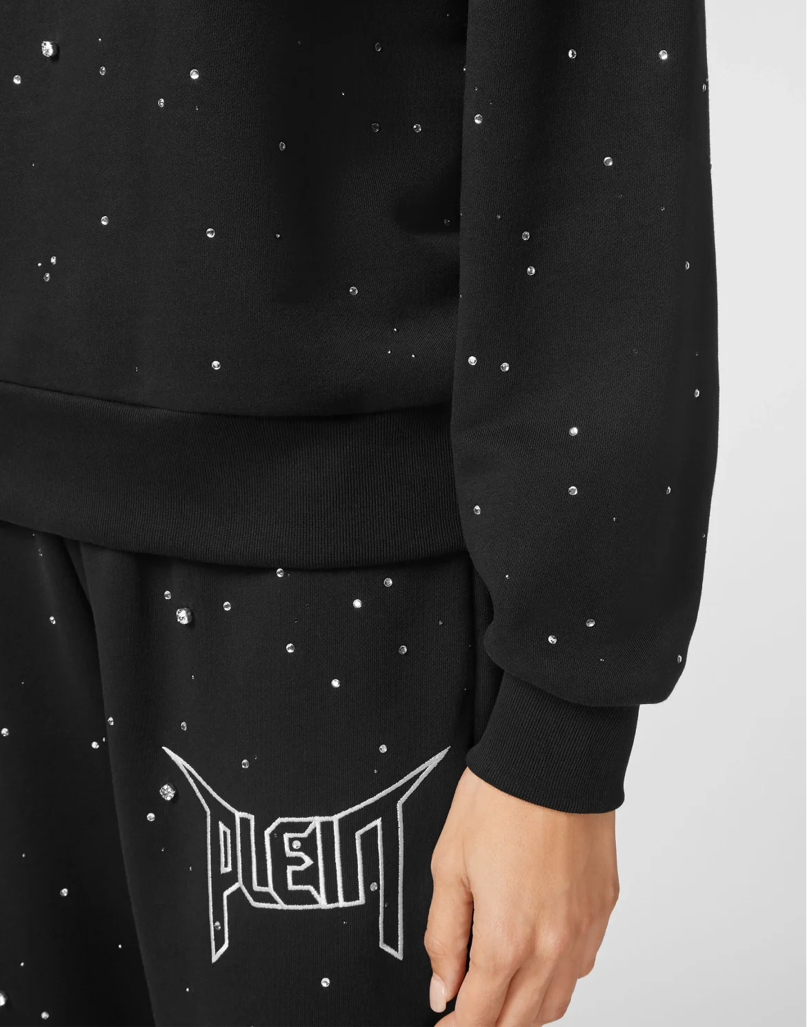 Sweatshirt LS Iconic Plein, цвет: Черный