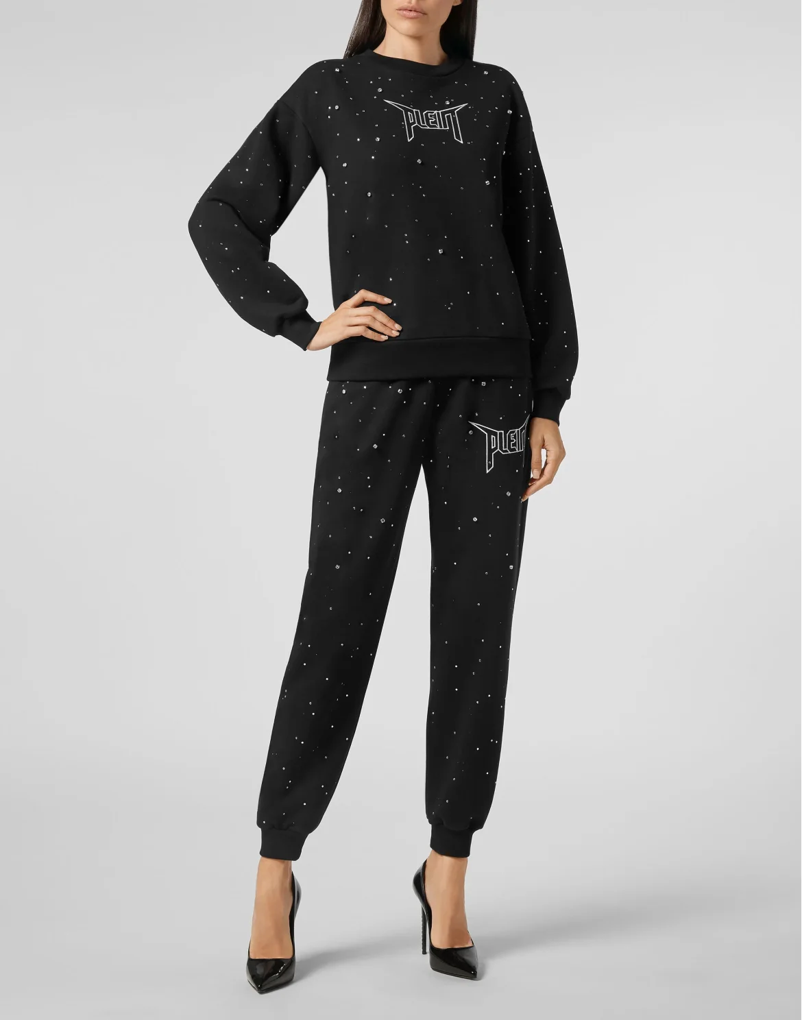 Sweatshirt LS Iconic Plein, цвет: Черный