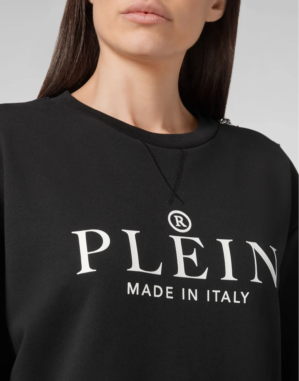 Sweatshirt LS Iconic Plein, цвет: Черный