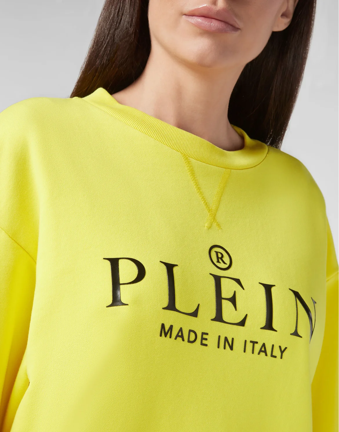 Sweatshirt LS Iconic Plein, цвет: Желтый