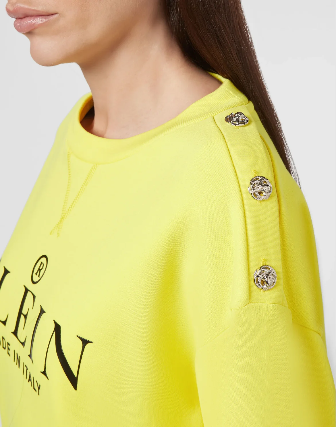 Sweatshirt LS Iconic Plein, цвет: Желтый