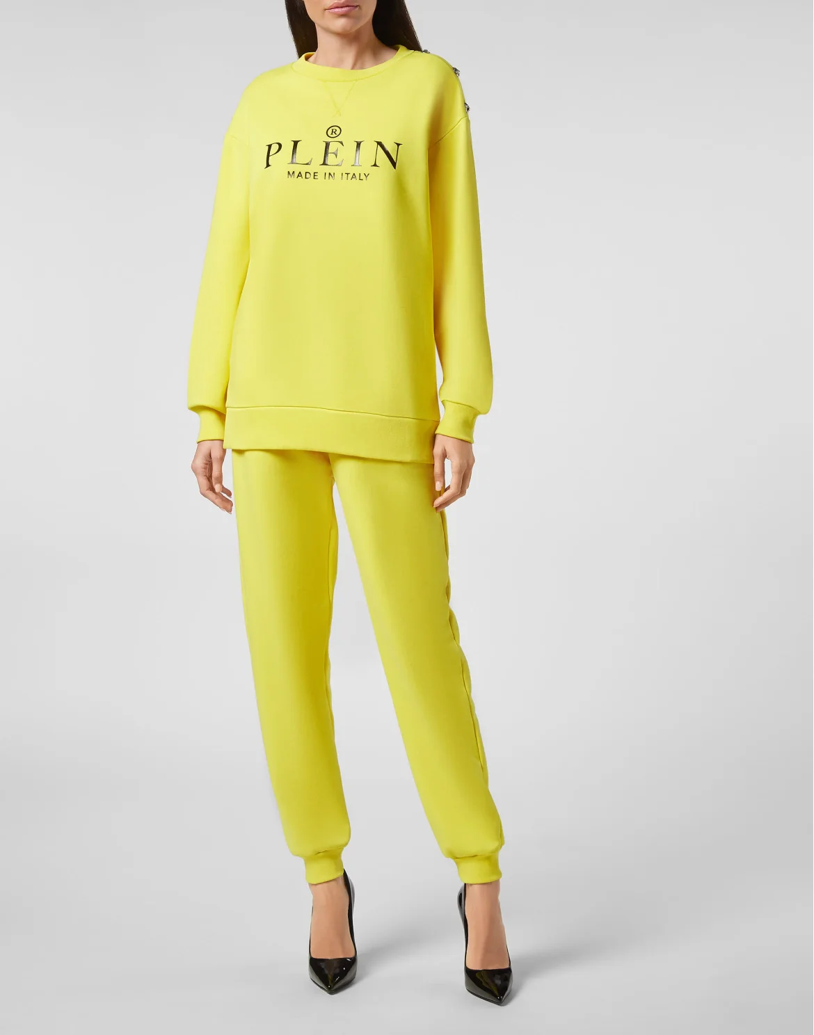 Sweatshirt LS Iconic Plein, цвет: Желтый