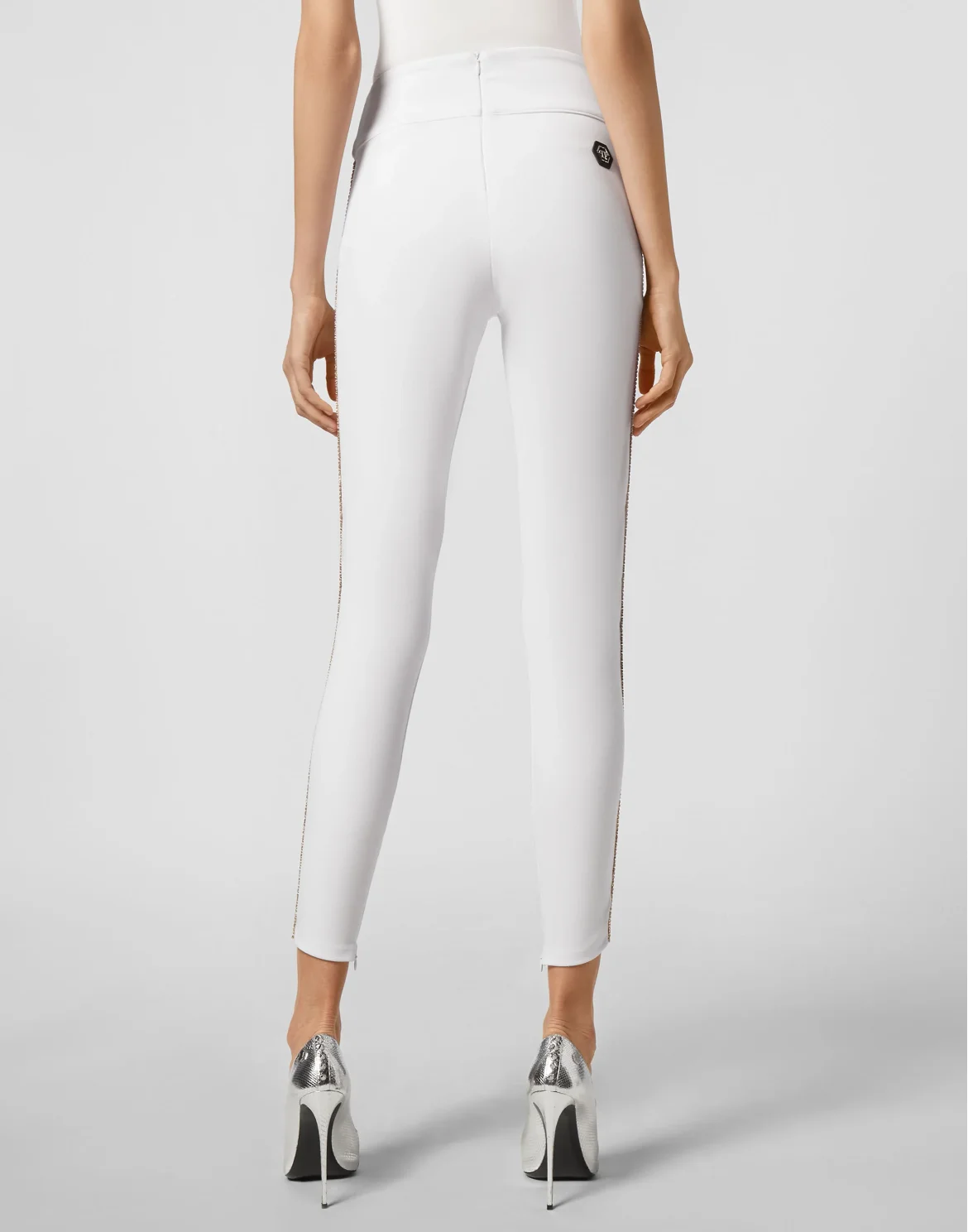 Jogging Leggings Iconic Plein, цвет: Белый