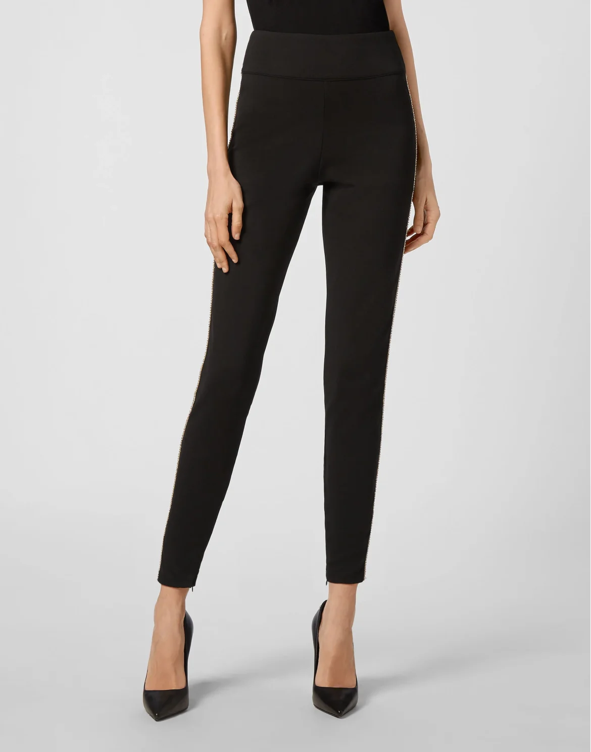 Jogging Leggings Iconic Plein, цвет: Черный