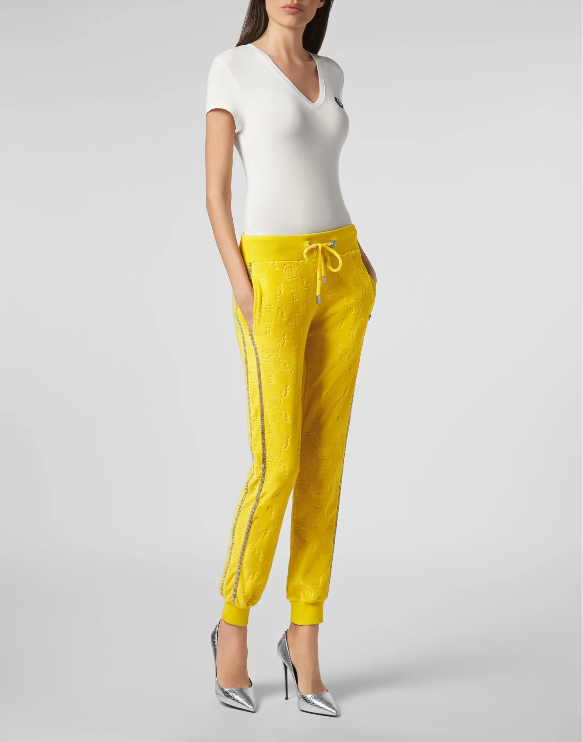 Jogging Trousers Monogram, цвет: Желтый