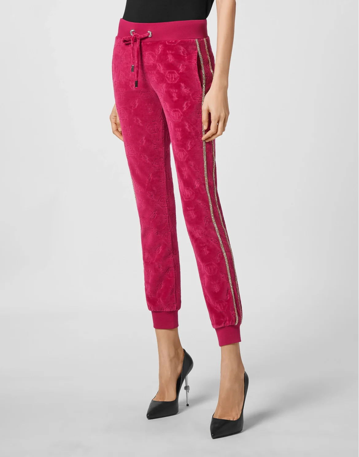 Jogging Trousers Monogram, цвет: Розовый