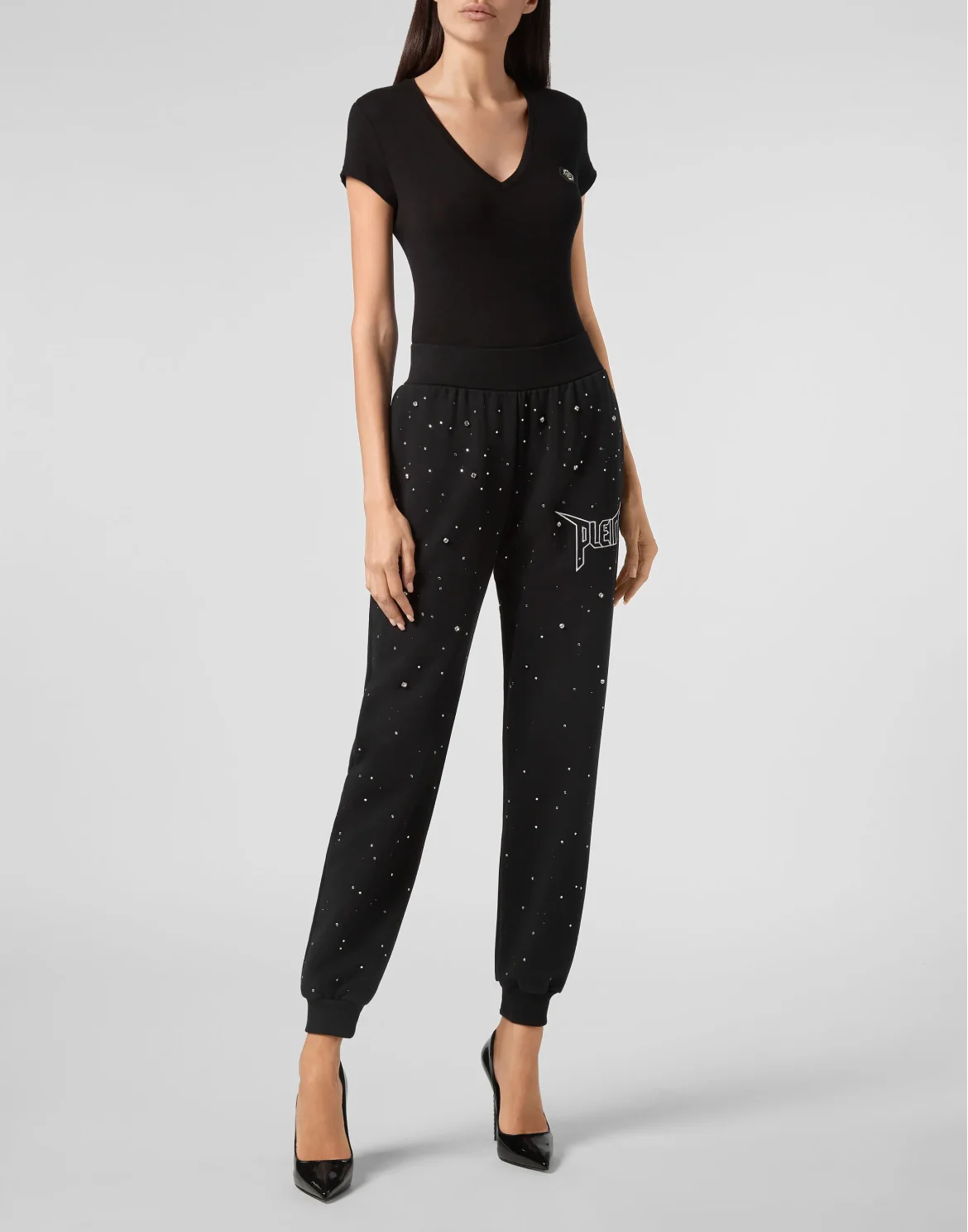 Jogging Trousers Iconic Plein, цвет: Черный