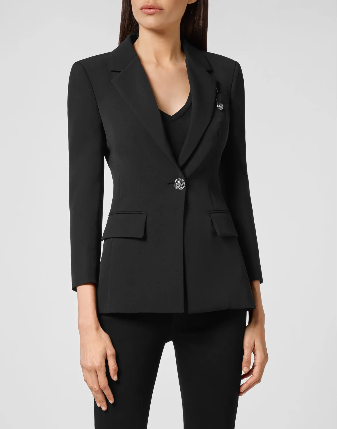 Cady Blazer Pins, цвет: Черный