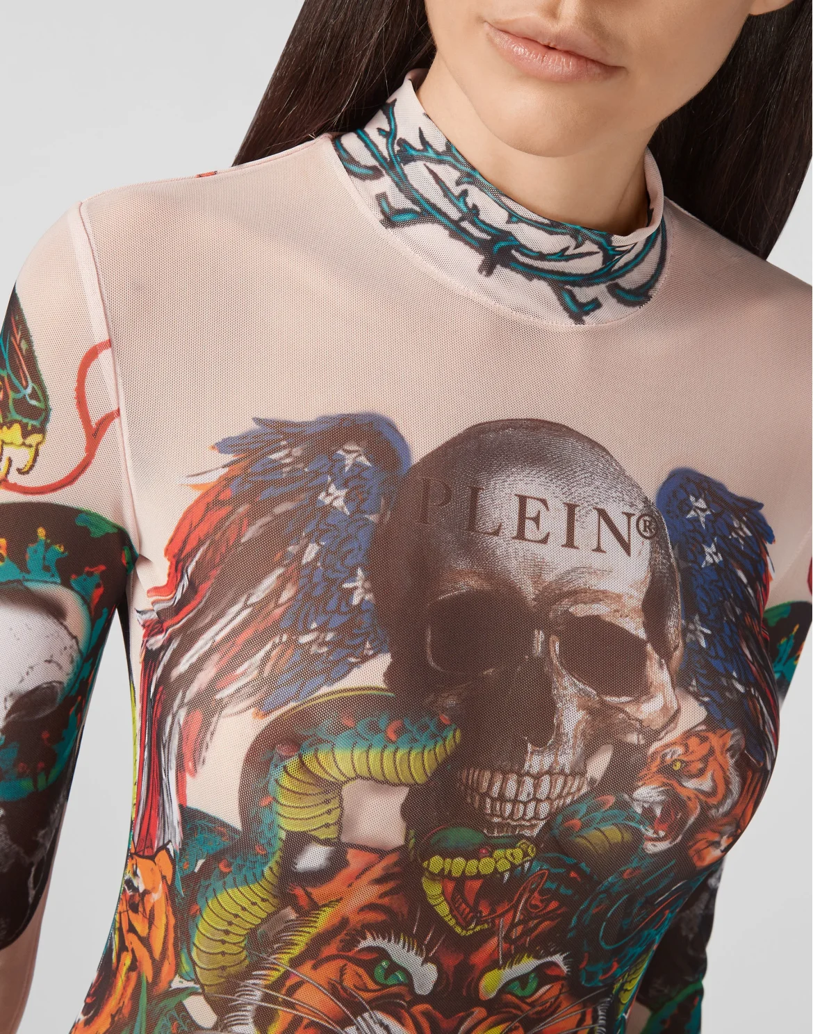 Short Dress Tattoo, цвет: Бежевый