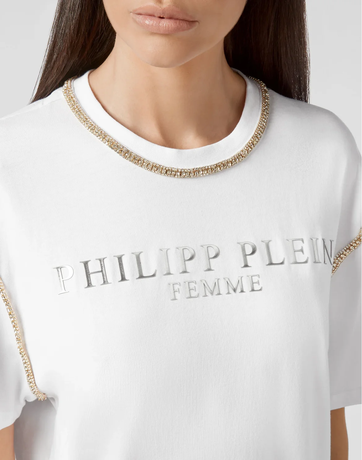 T-shirt Dress Iconic Plein, цвет: Белый