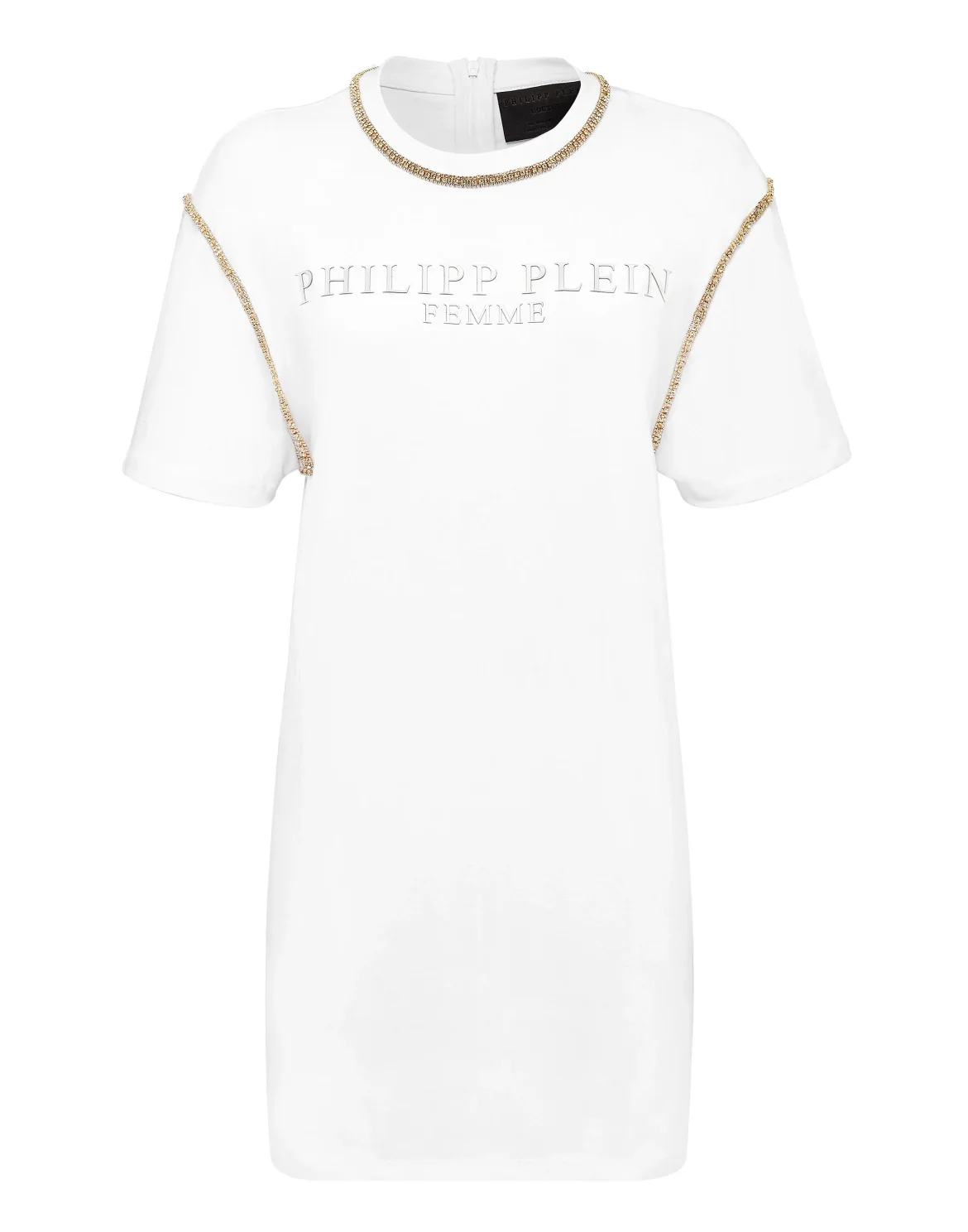 T-shirt Dress Iconic Plein, цвет: Белый