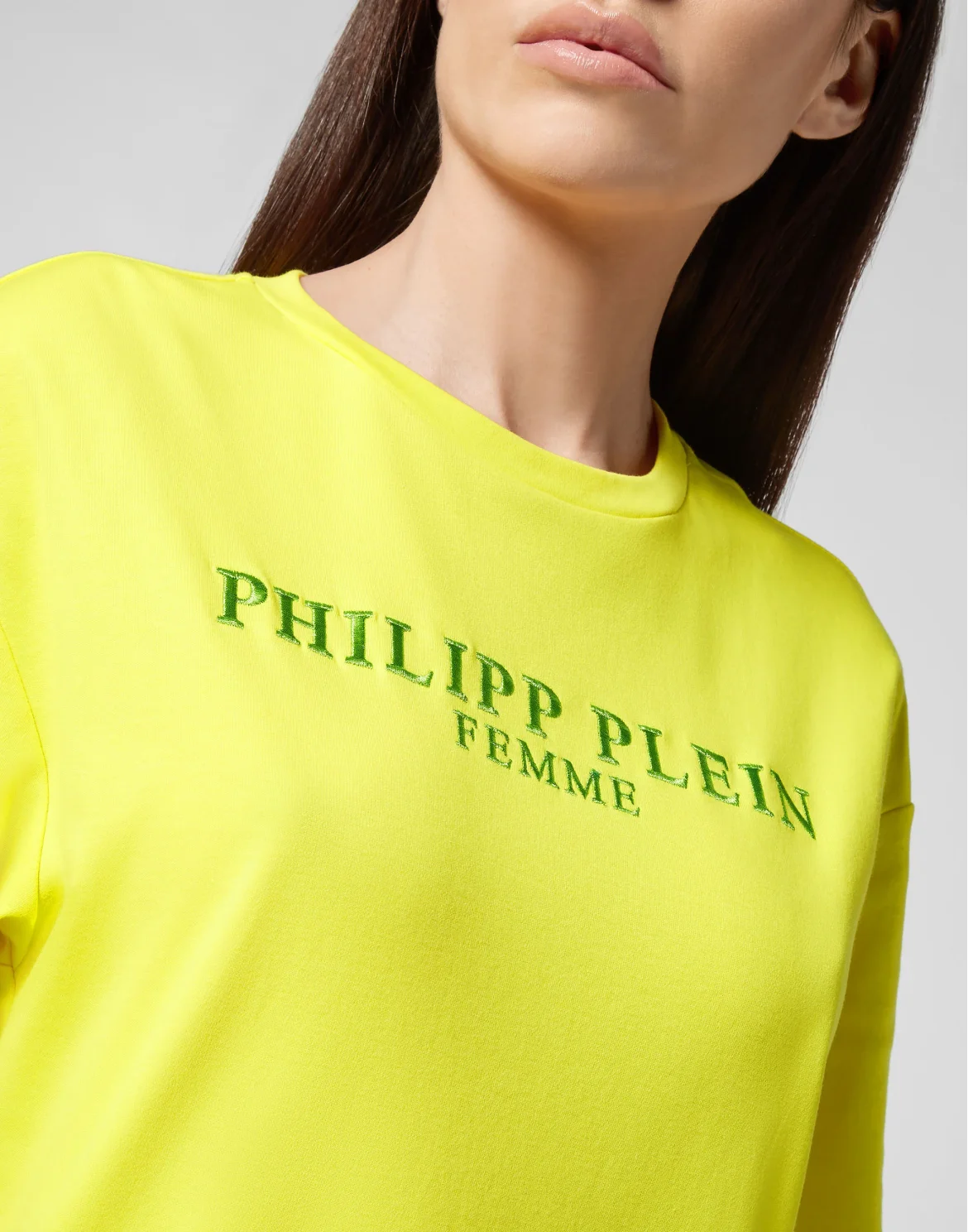 T-shirt Dress Iconic Plein, цвет: Желтый