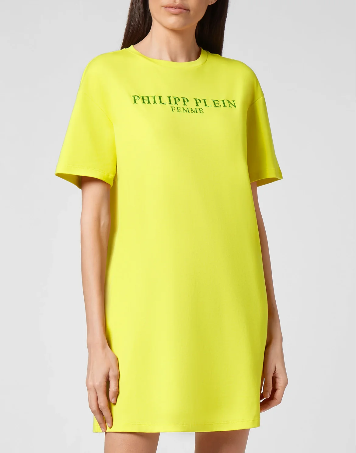 T-shirt Dress Iconic Plein, цвет: Желтый