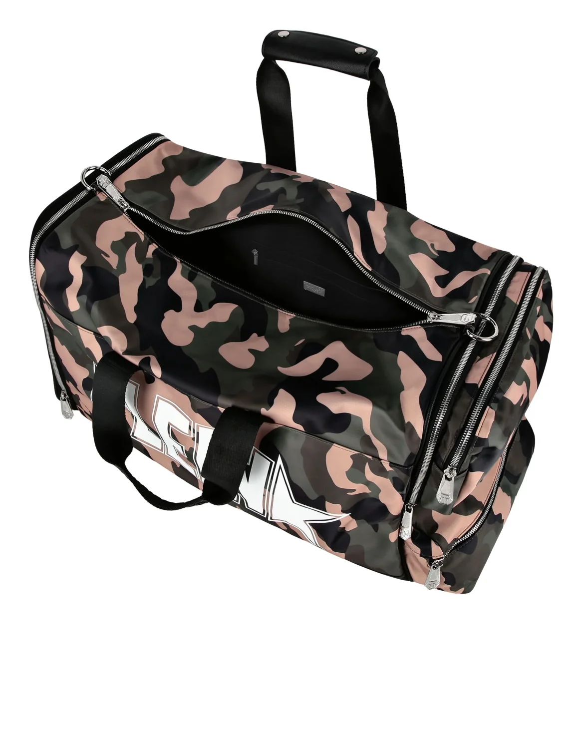 Nylon Gym Bag Iconic Plein, цвет: Камуфляж