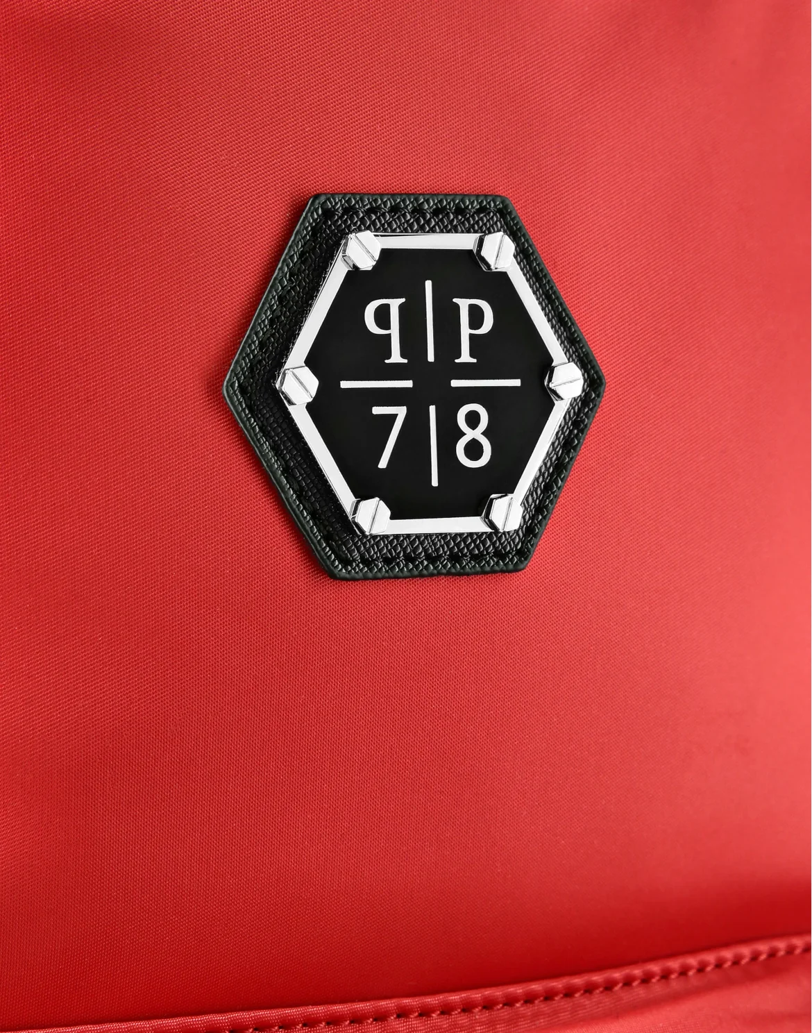 Nylon Backpack Iconic Plein, цвет: Красный