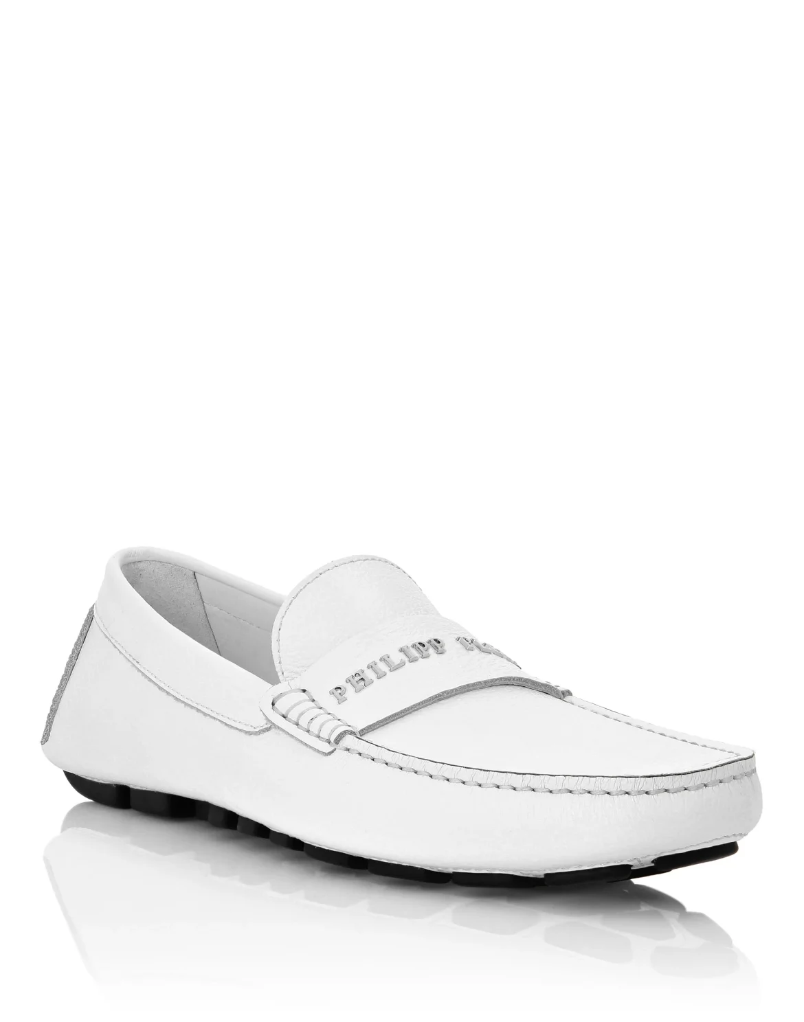Leather Moccasin, цвет: Белый