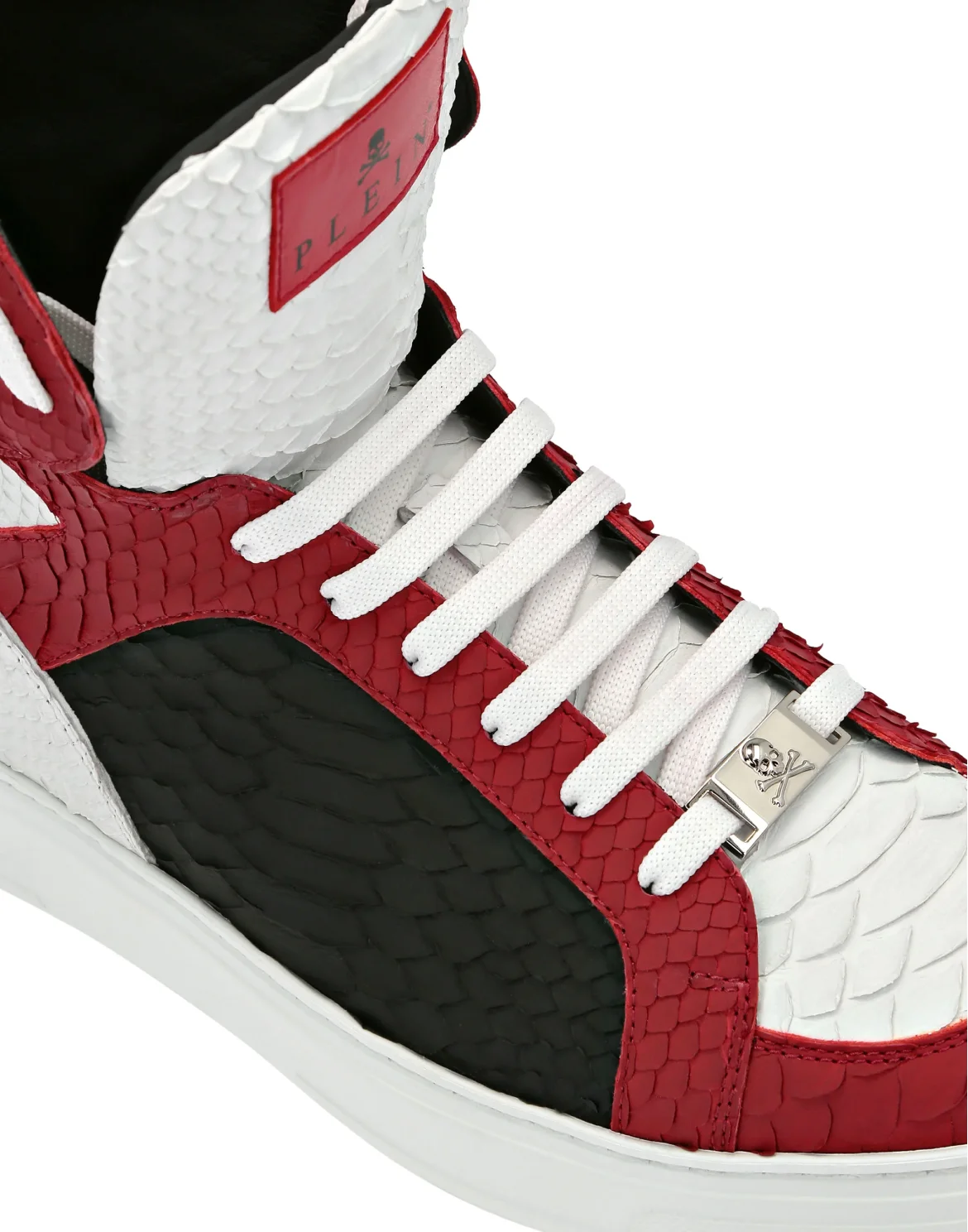 HI-TOP SNEAKERS MONEY BEAST$ PYTHON, цвет: Черный