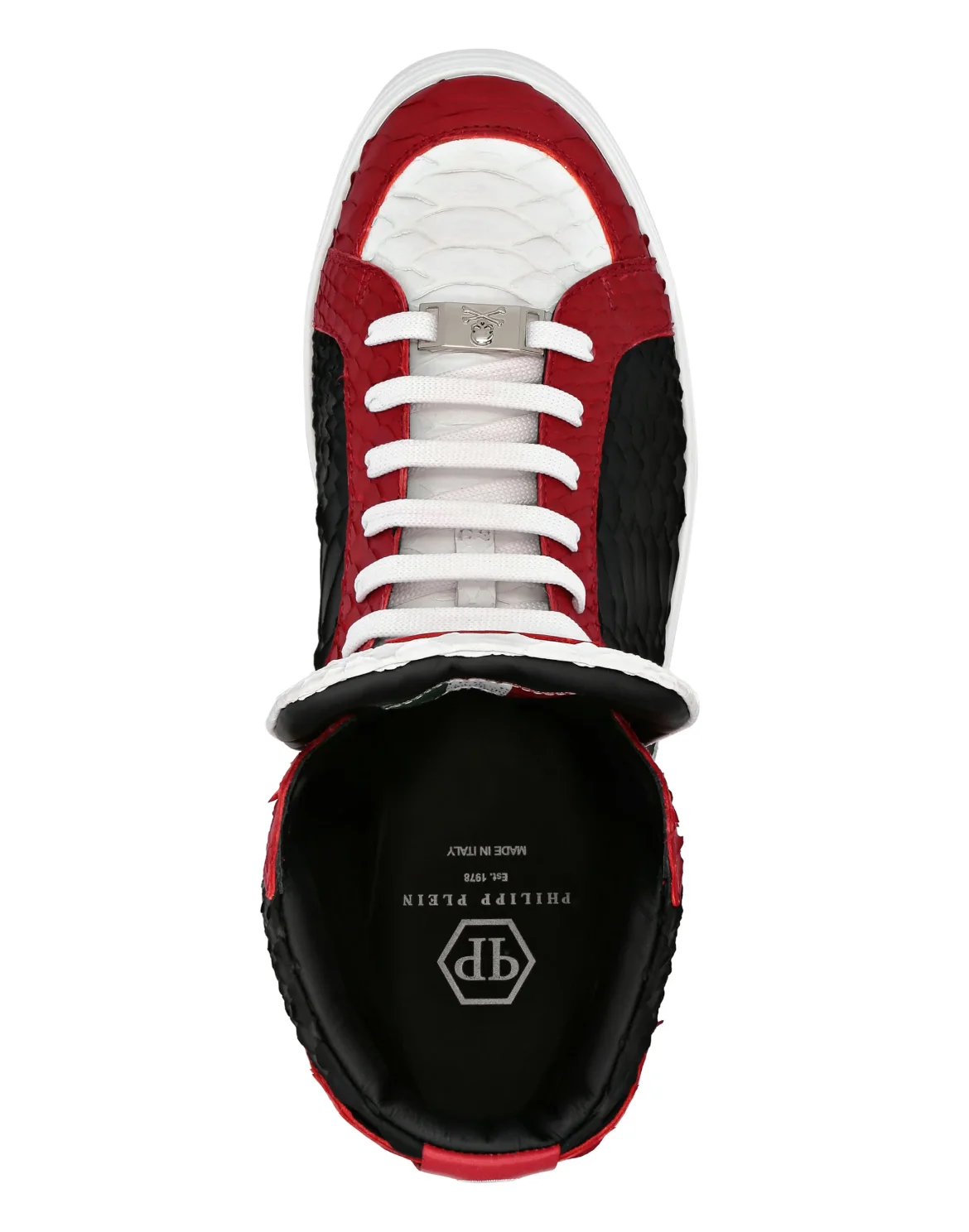HI-TOP SNEAKERS MONEY BEAST$ PYTHON, цвет: Черный