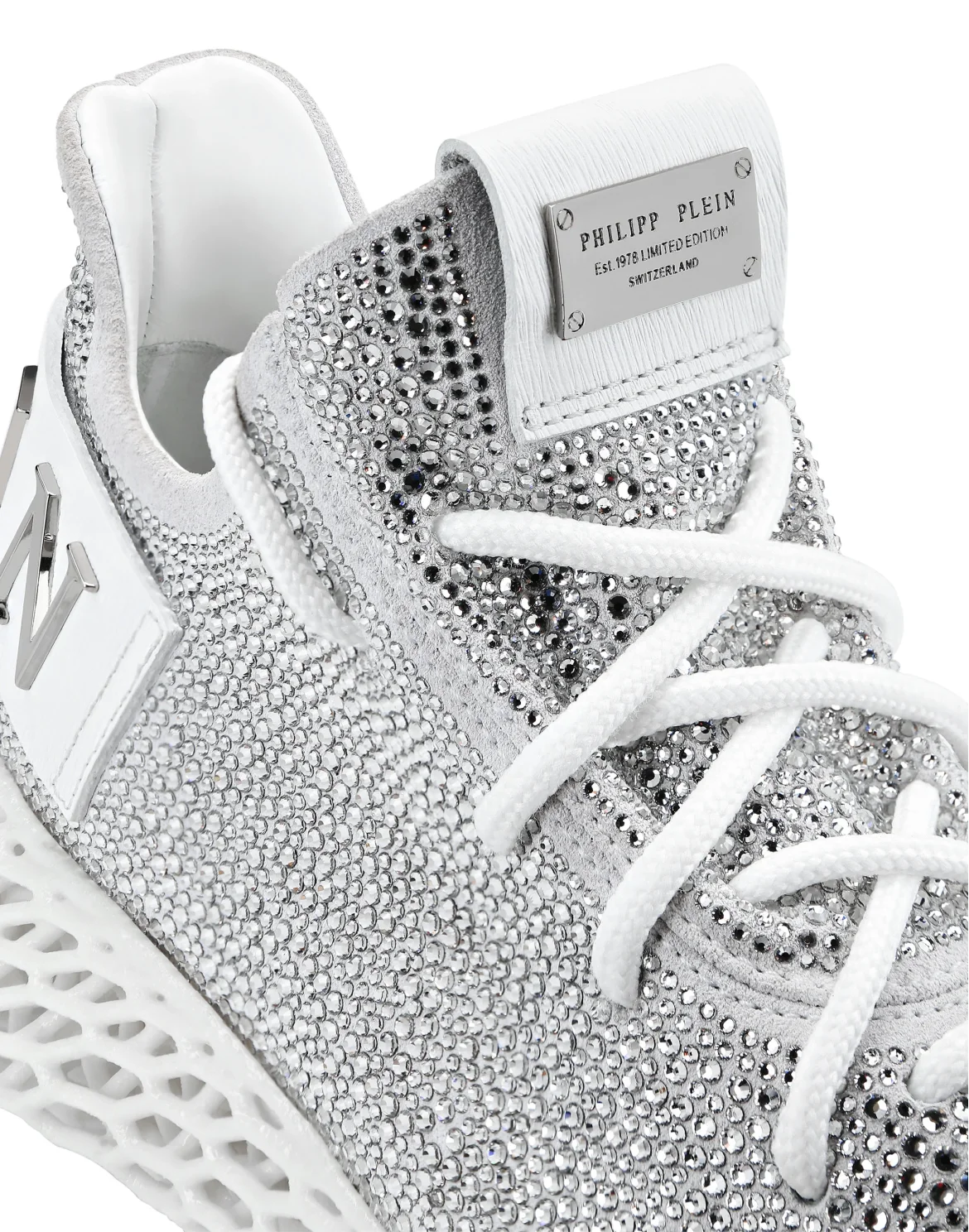 RUNNER SNEAKERS $KELETON CAVIAR, цвет: Прозрачный