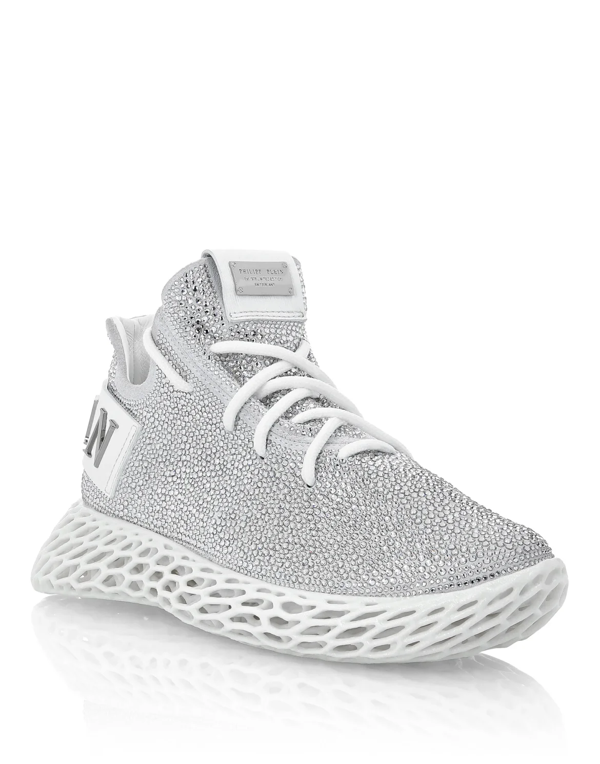 RUNNER SNEAKERS $KELETON CAVIAR, цвет: Прозрачный