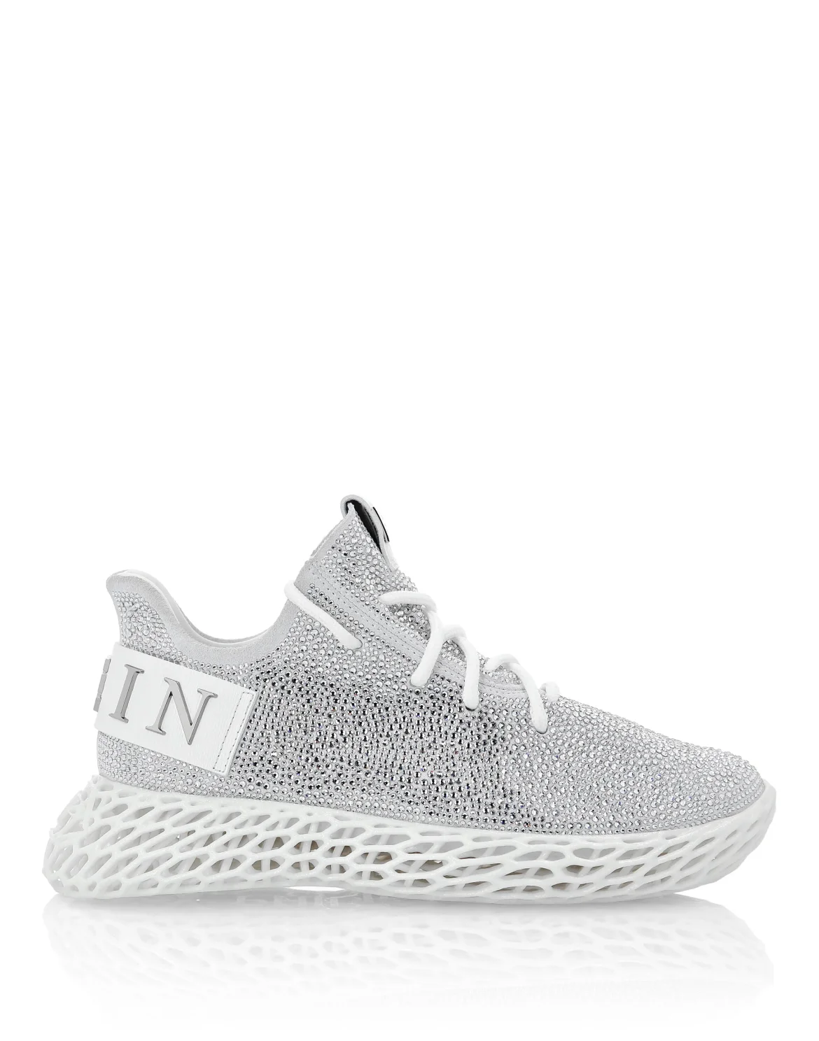 RUNNER SNEAKERS $KELETON CAVIAR, цвет: Прозрачный