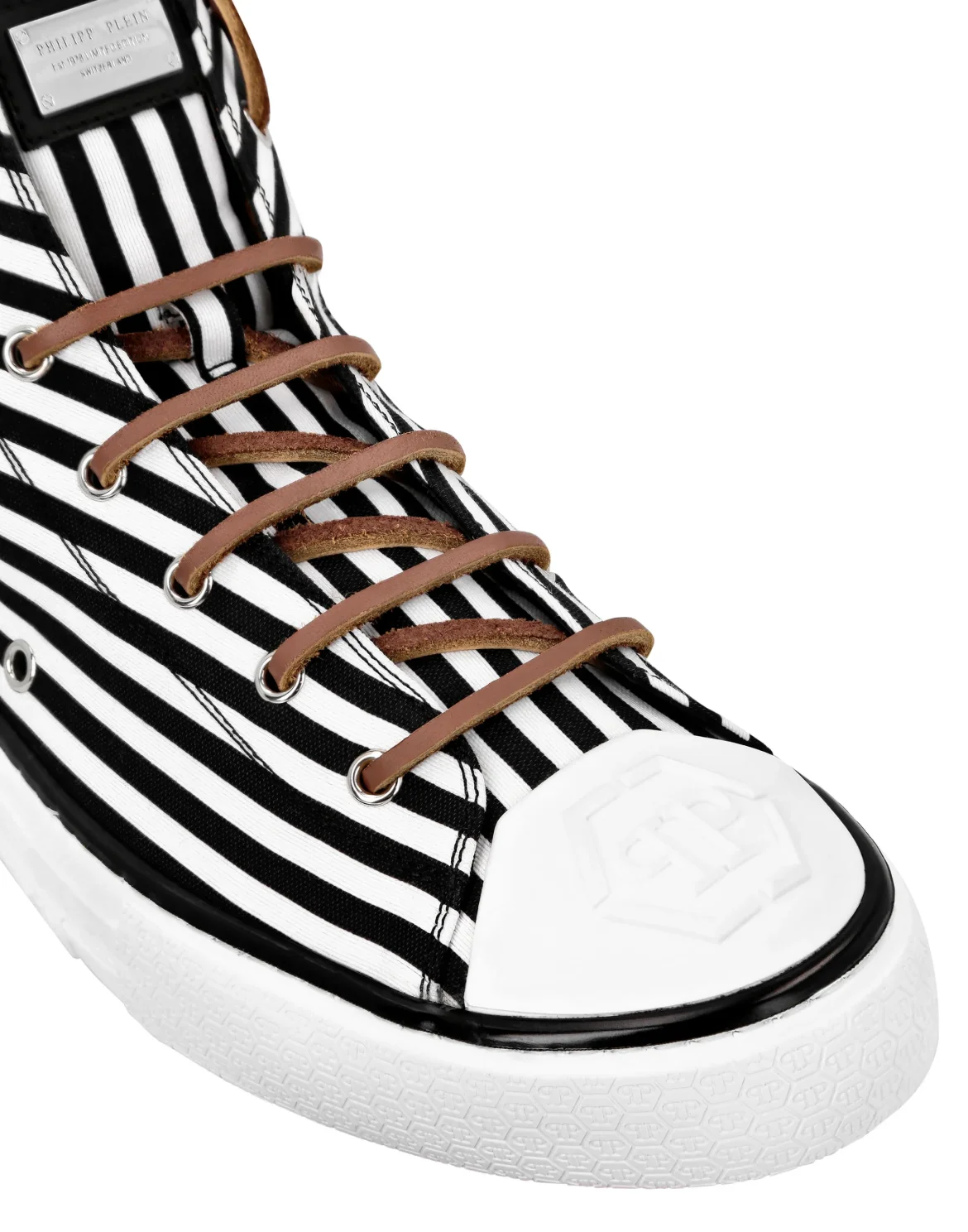Canvas Hi-Top Sneakers Megastar, цвет: Черный