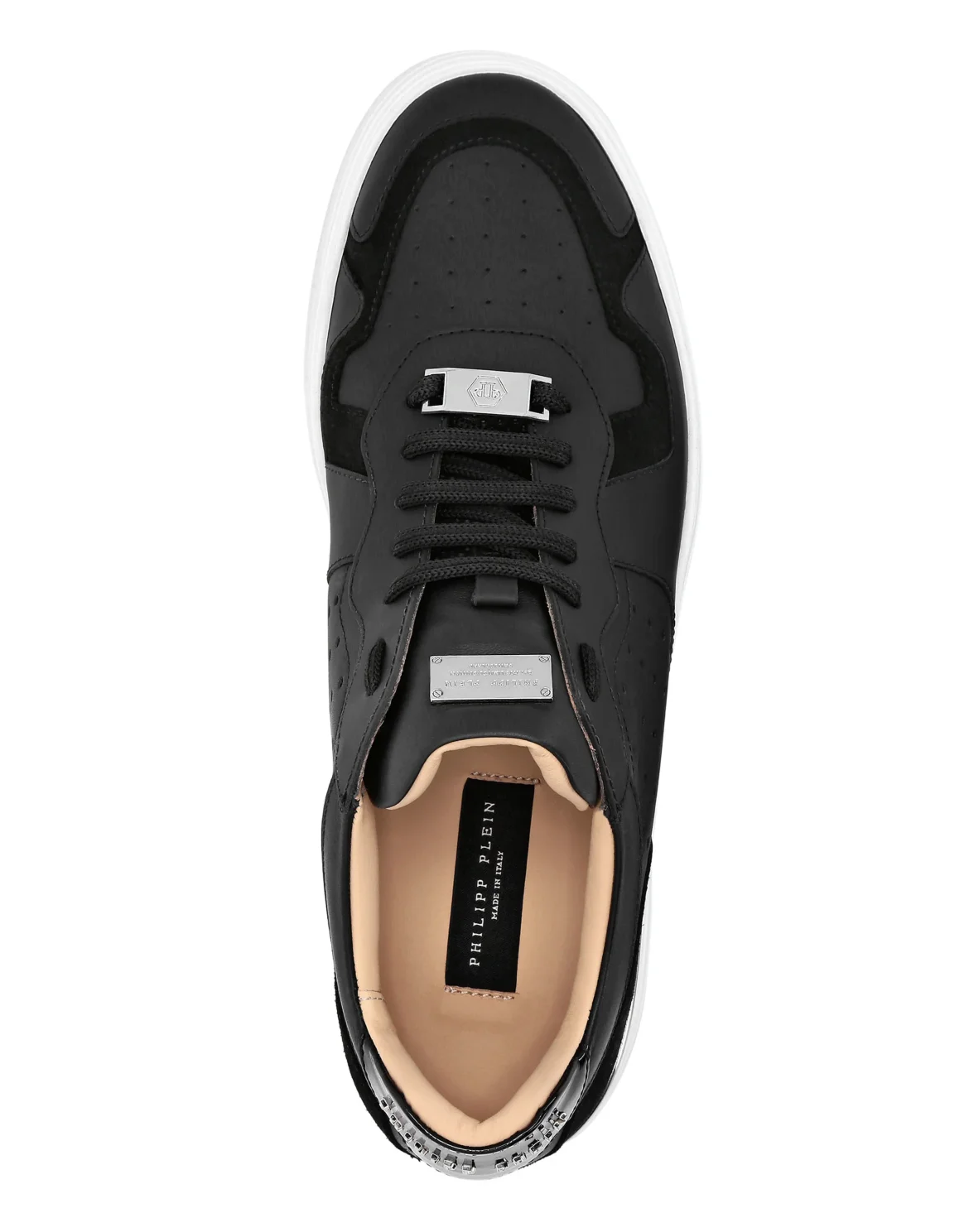 Lo-Top Sneakers mix leathers G.O.A.T. TM, цвет: Черный