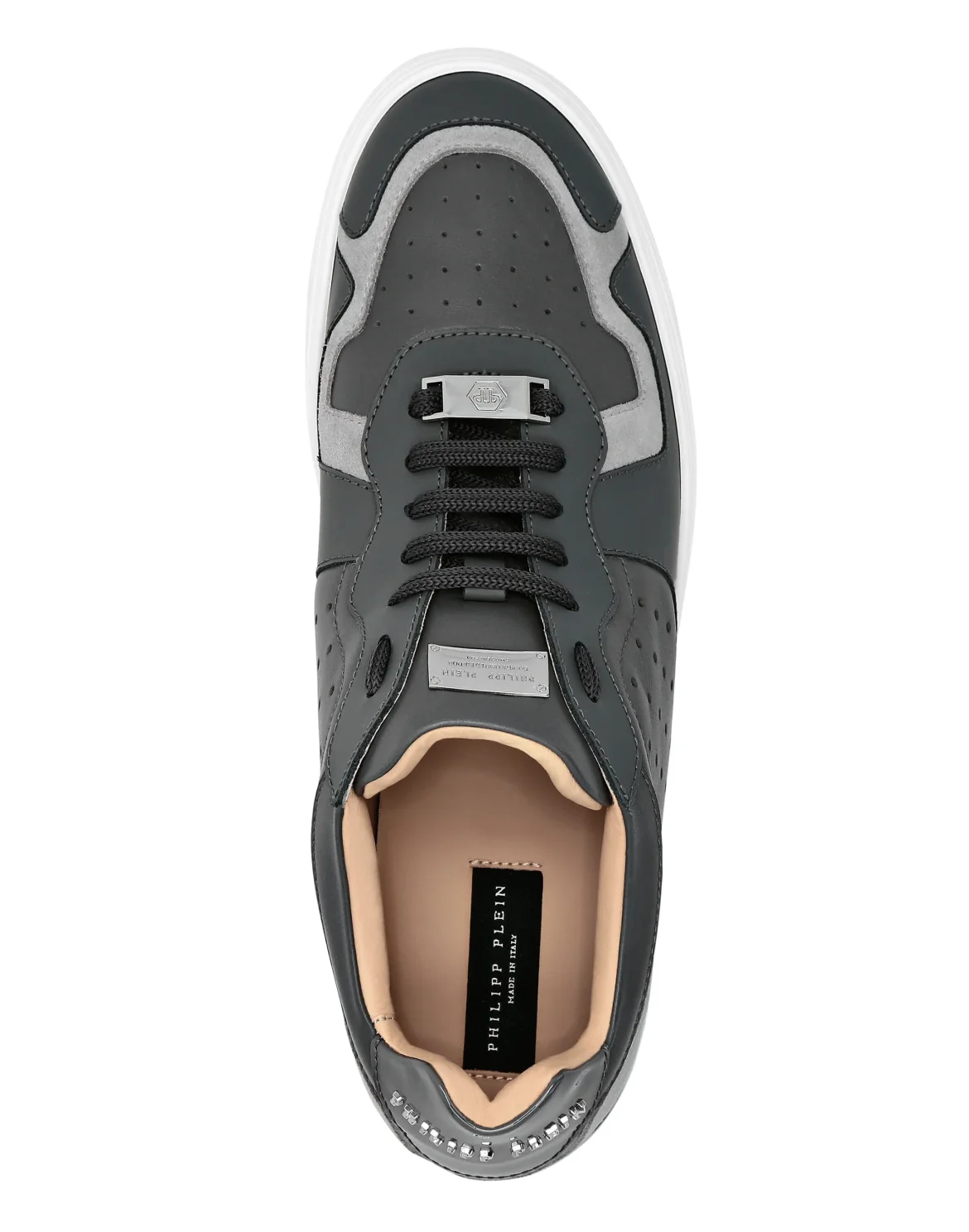 Lo-Top Sneakers mix leathers G.O.A.T. TM, цвет: Серый