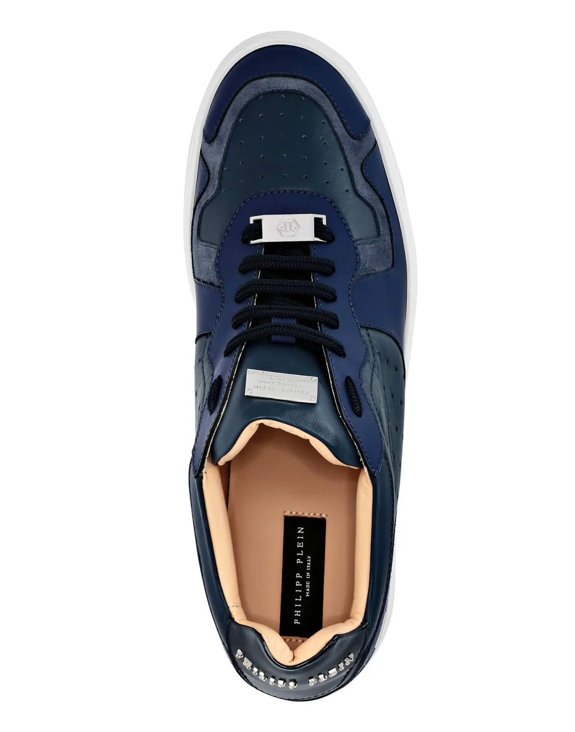 Lo-Top Sneakers mix leathers G.O.A.T. TM, цвет: Синий