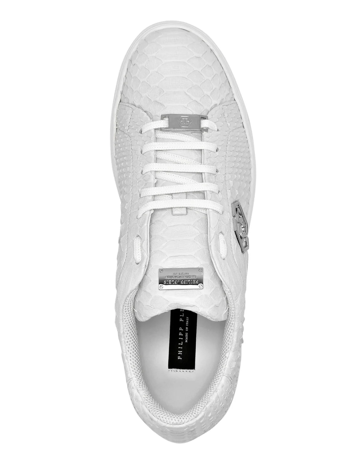 Python Lo-Top Sneakers Hexagon, цвет: Белый