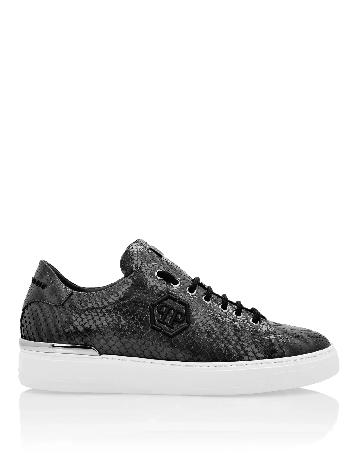 Python Lo-Top Sneakers  Luxury, цвет: Серый