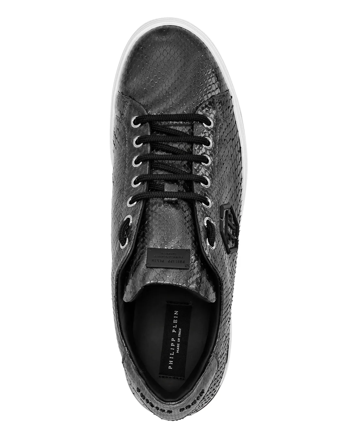 Python Lo-Top Sneakers  Luxury, цвет: Серый