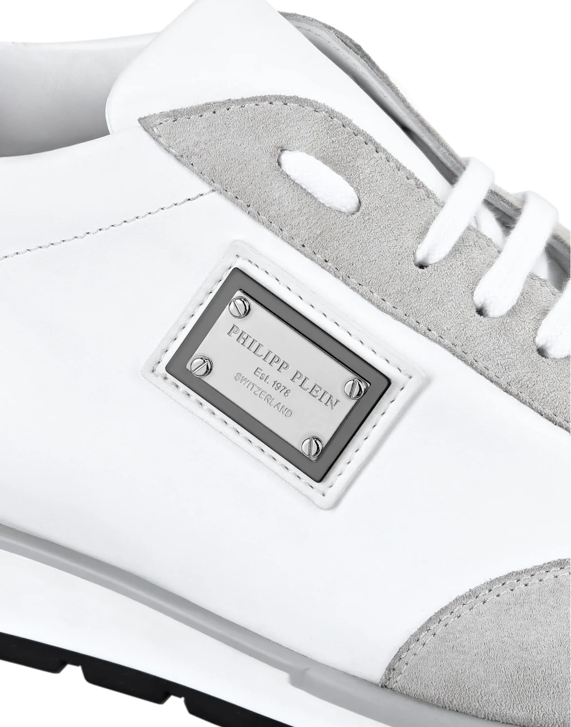 Leather Runner Philipp Plein TM, цвет: Белый