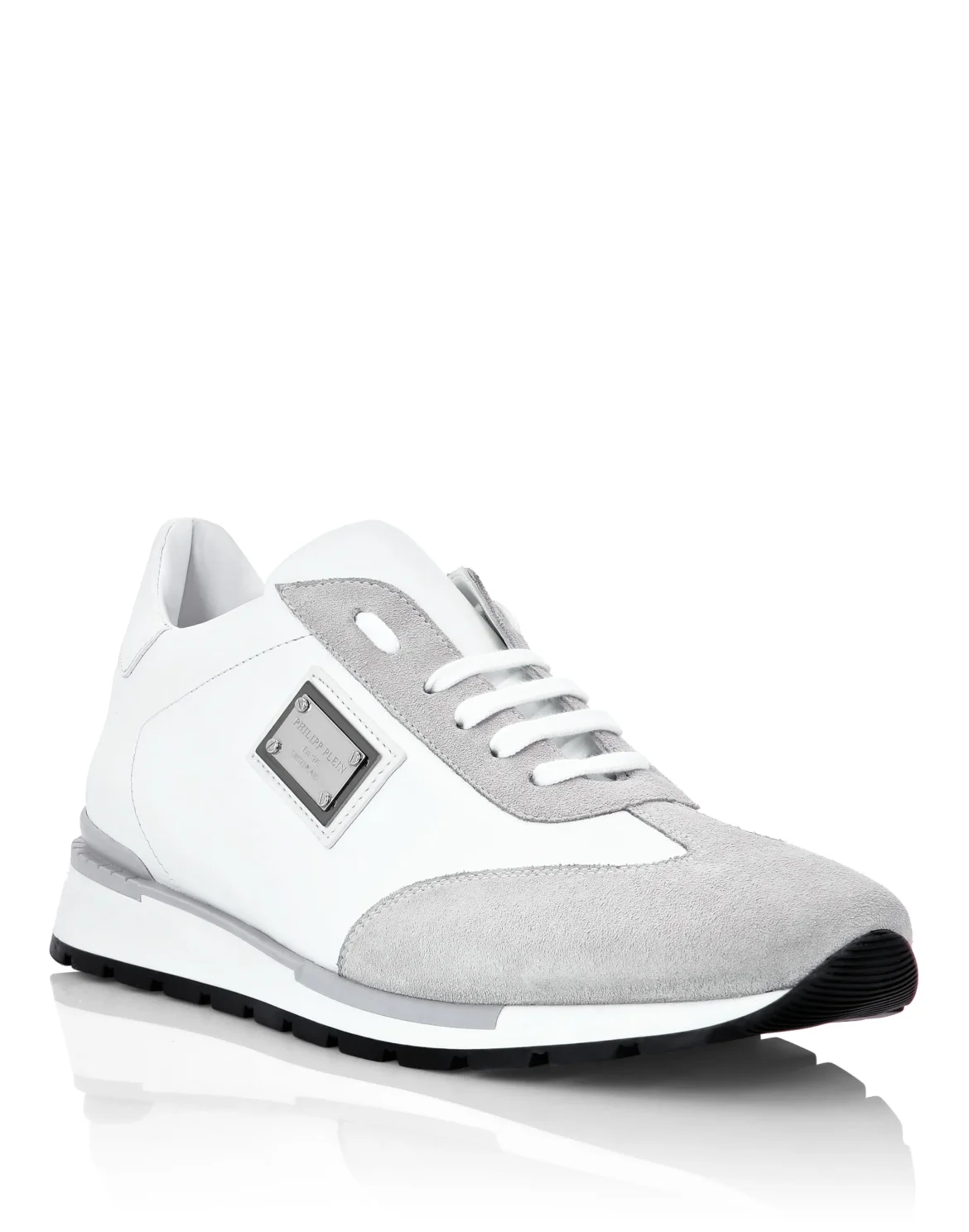 Leather Runner Philipp Plein TM, цвет: Белый