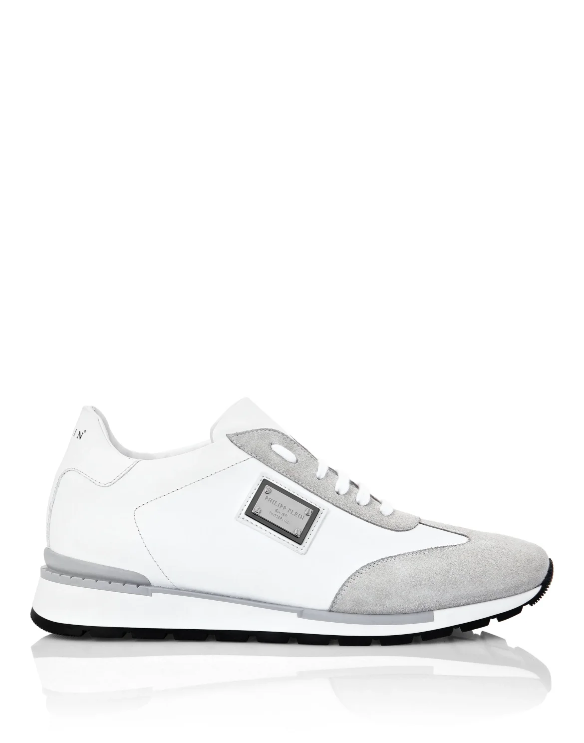 Leather Runner Philipp Plein TM, цвет: Белый