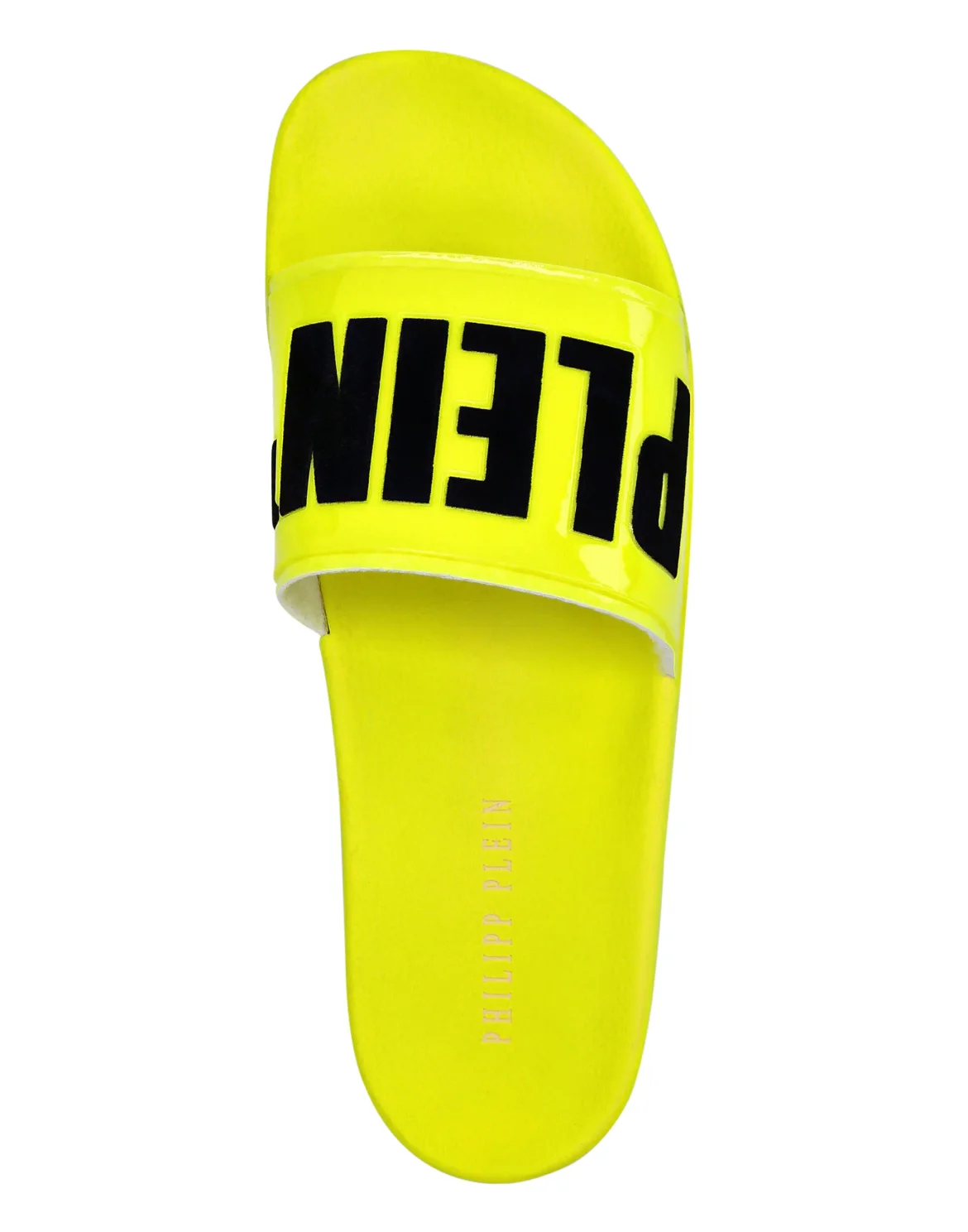 Flat gummy sandals Philipp Plein TM, цвет: Желтый