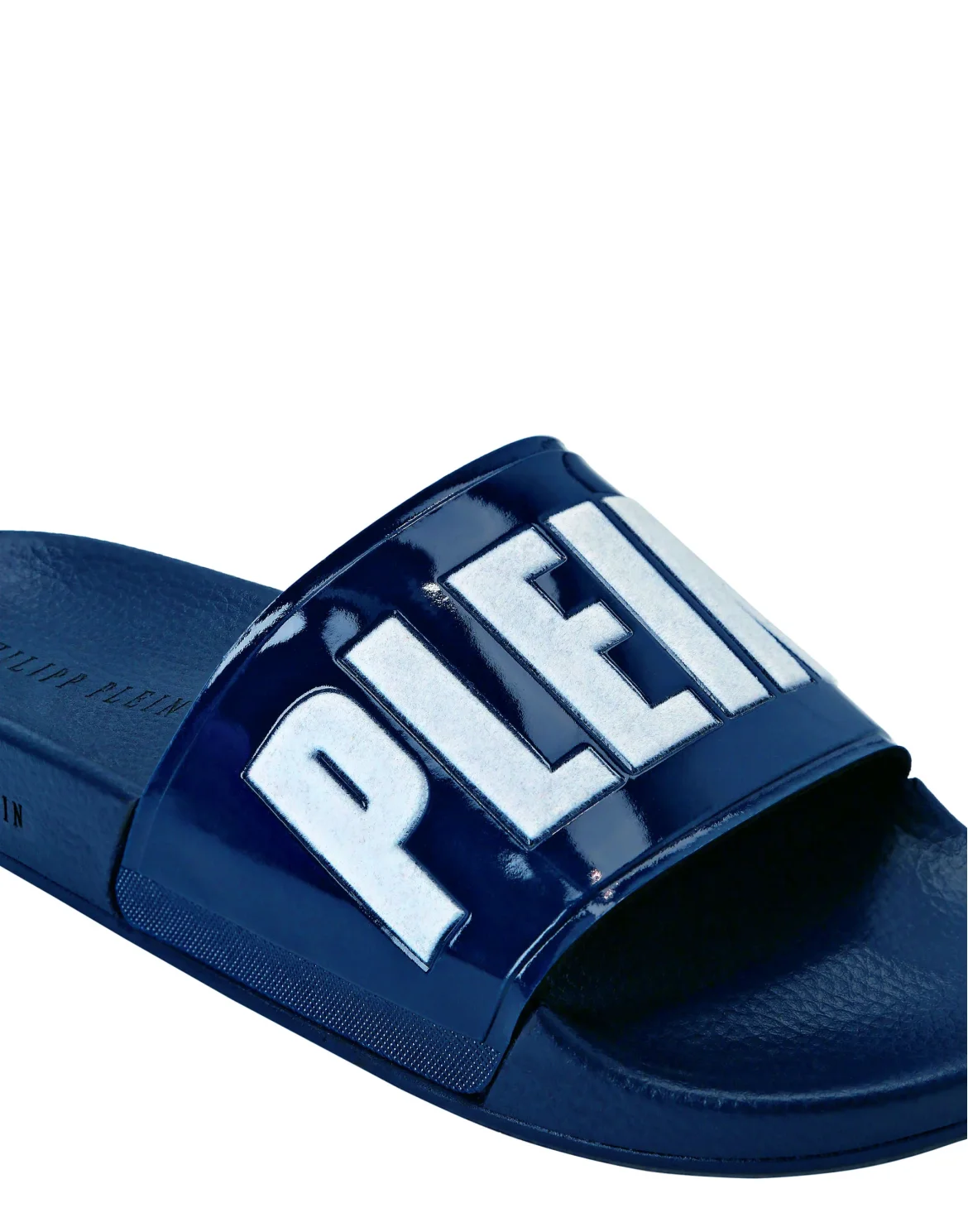 Flat gummy sandals Philipp Plein TM, цвет: Синий