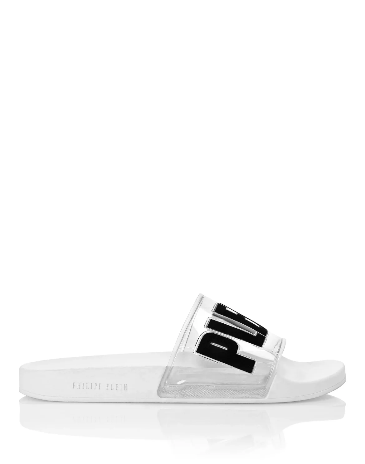 Flat gummy sandals Philipp Plein TM, цвет: Белый