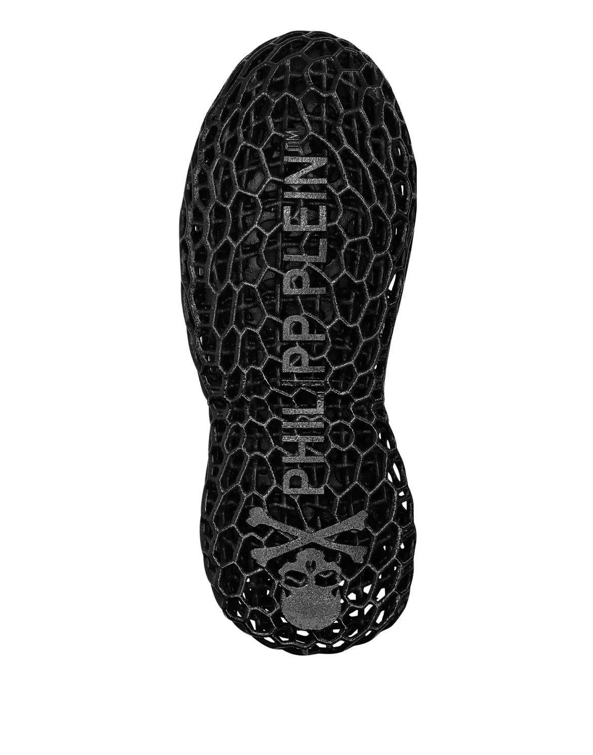 RUNNER SNEAKERS $KELETON SUEDE WITH STRASS, цвет: Черный