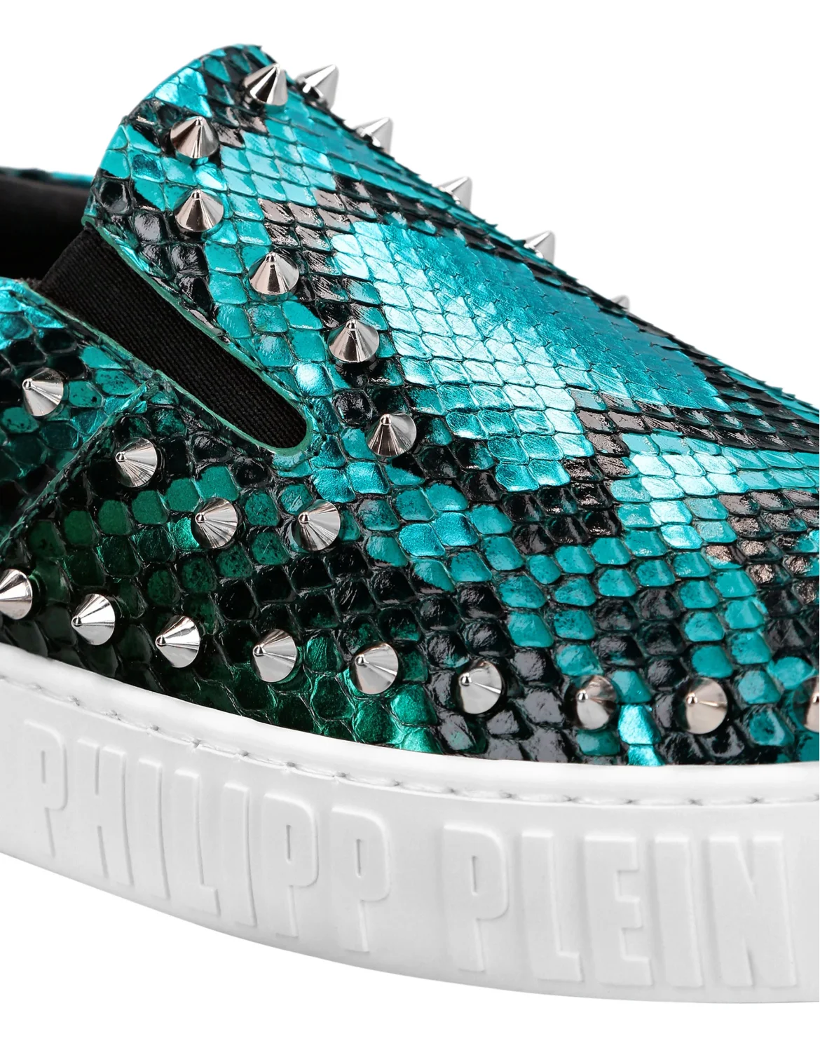 Python Slip On with studs Luxury, цвет: Синий