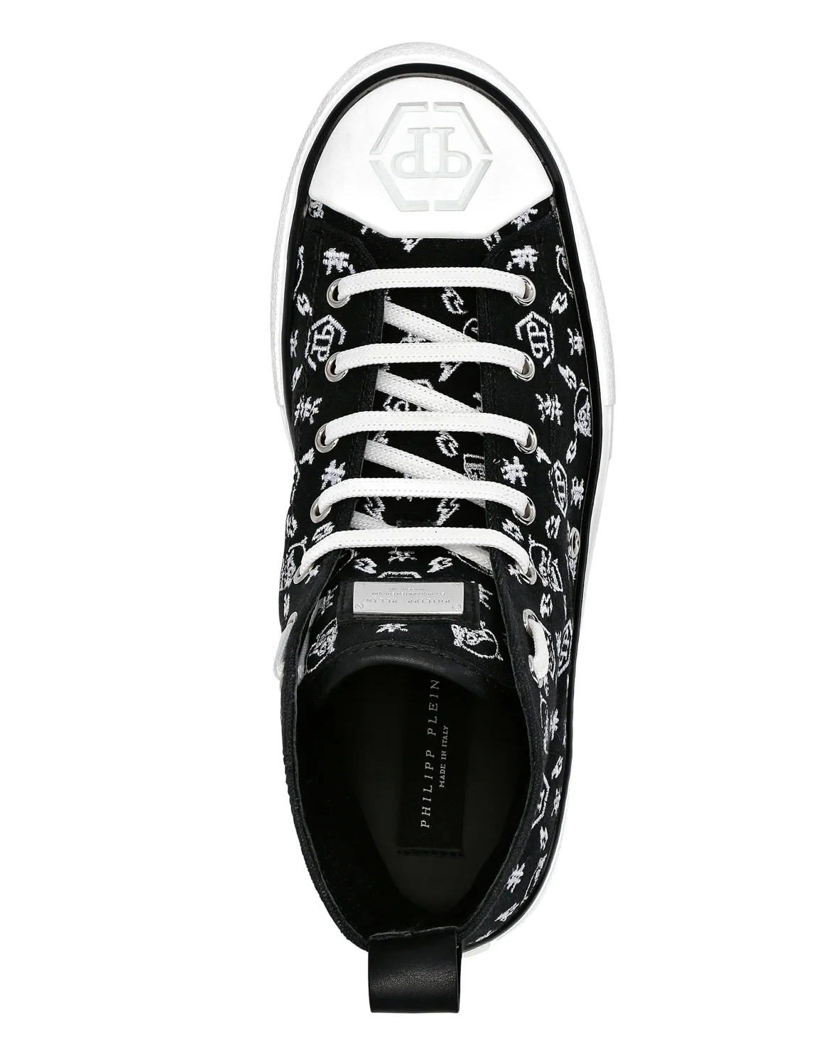Canvas Hi-Top Sneakers Megastar, цвет: Черный