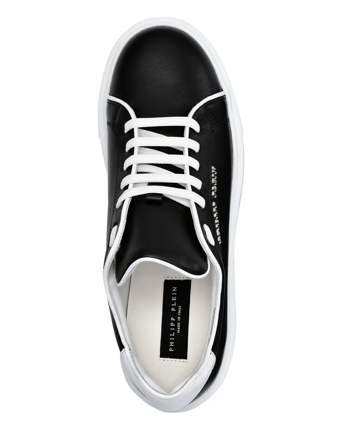 Leather Runner Iconic Plein, цвет: Черный