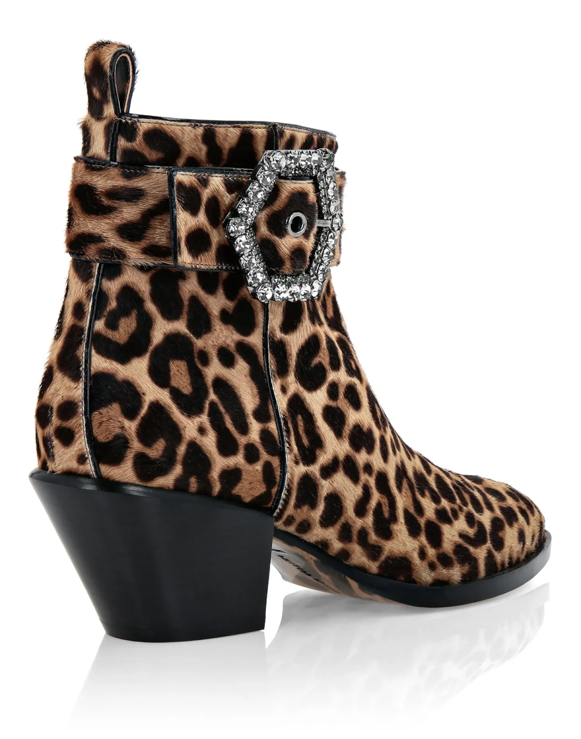 Boots Lo-Heels Mid Leopard, цвет: Леопард