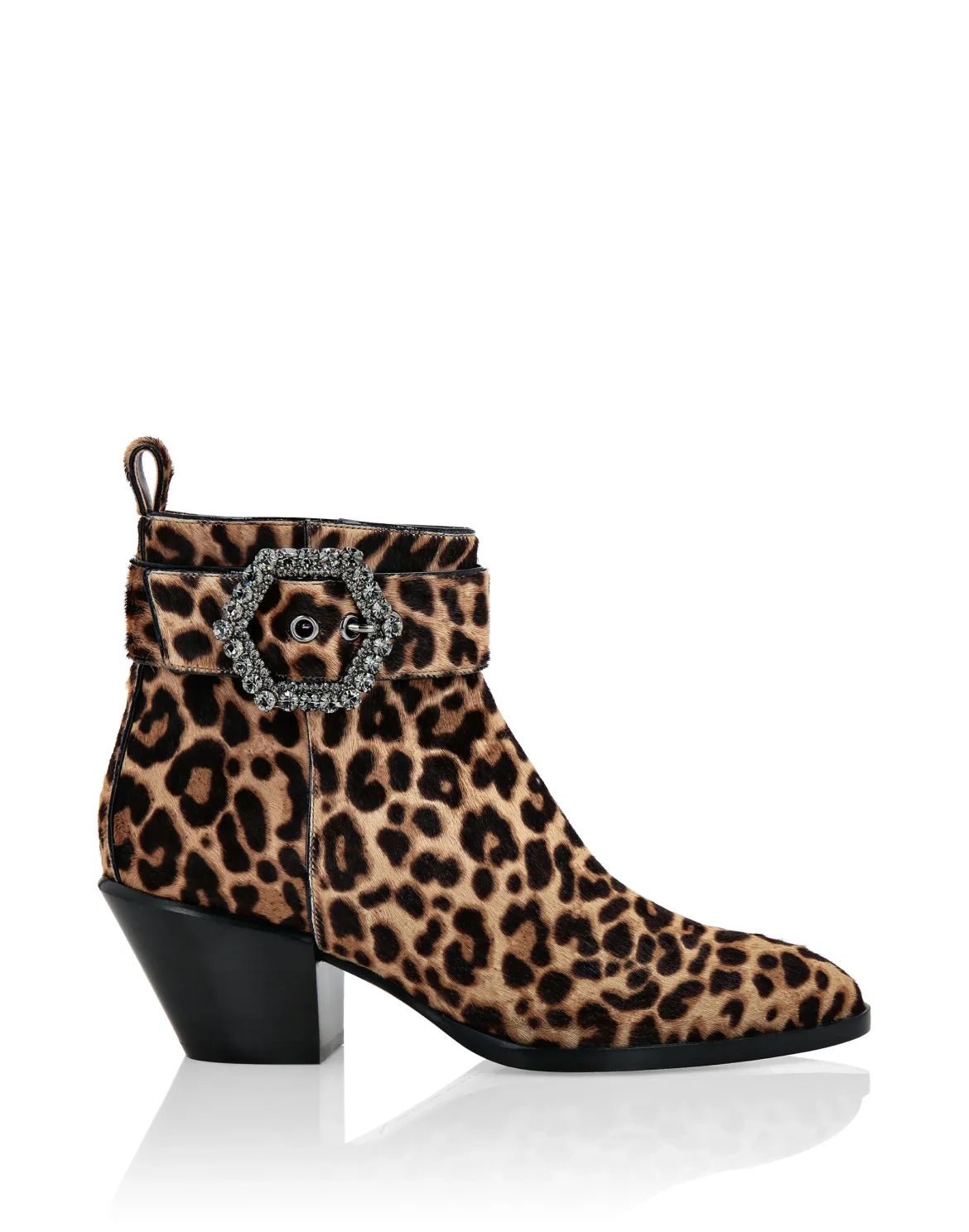 Boots Lo-Heels Mid Leopard, цвет: Леопард