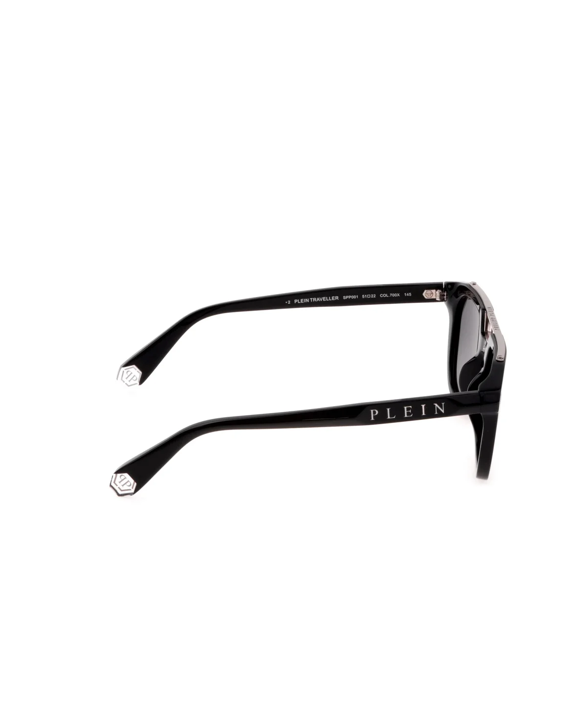 Sunglasses PLEIN TRAVELLER  Hexagon, цвет: Черный