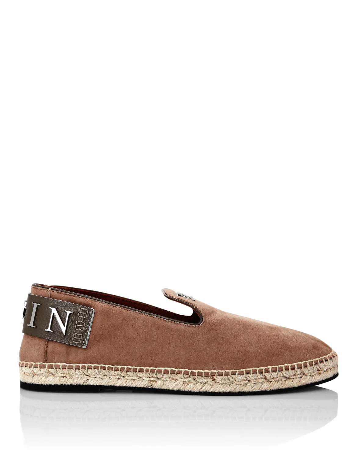 Nabuk Espadrillas Philipp Plein TM, цвет: Бежевый
