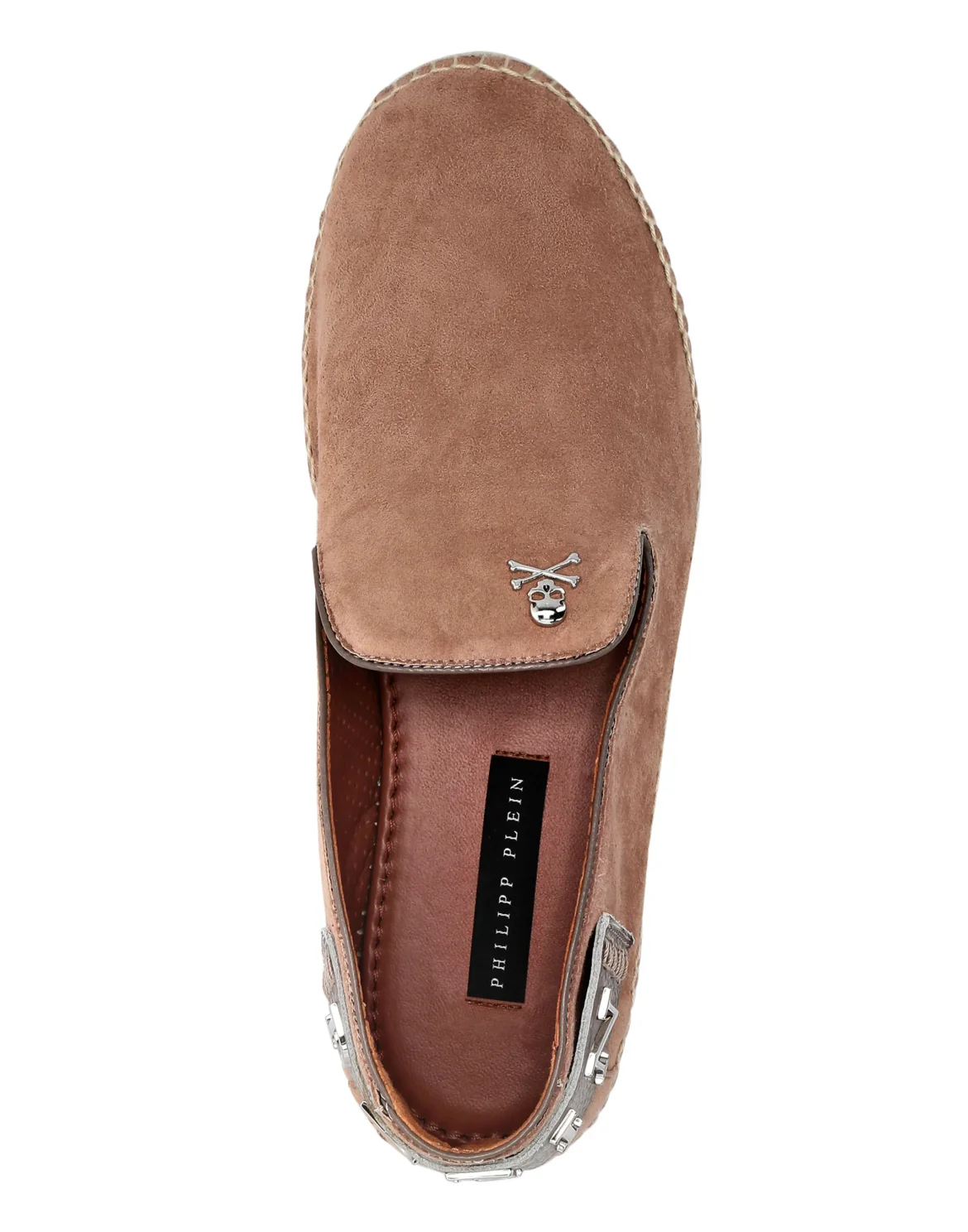 Nabuk Espadrillas Philipp Plein TM, цвет: Бежевый