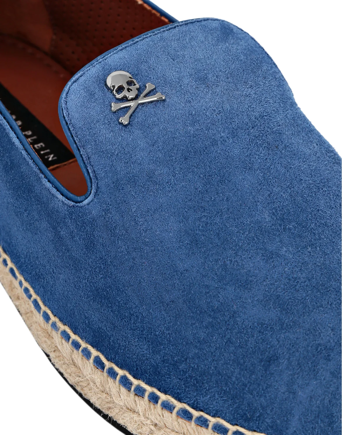 Nabuk Espadrillas Philipp Plein TM, цвет: Синий