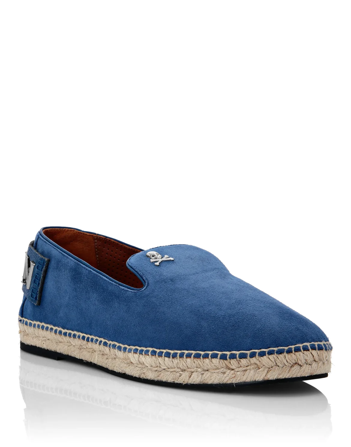 Nabuk Espadrillas Philipp Plein TM, цвет: Синий